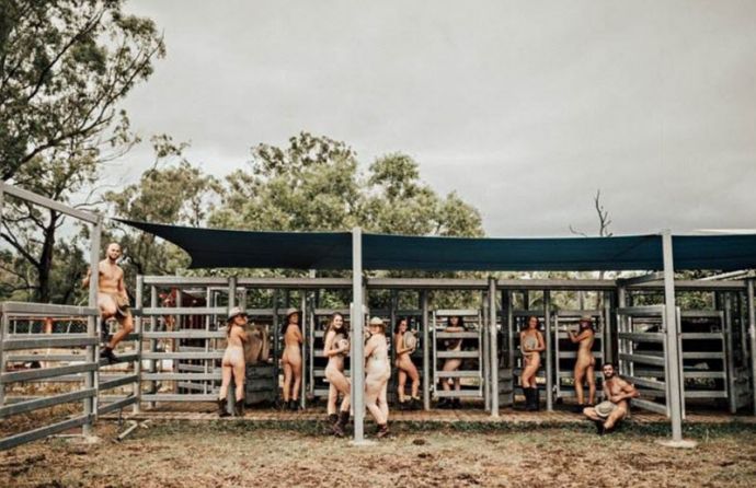 Австралийские студенты-ветеринары разделись для благотворительного календаря