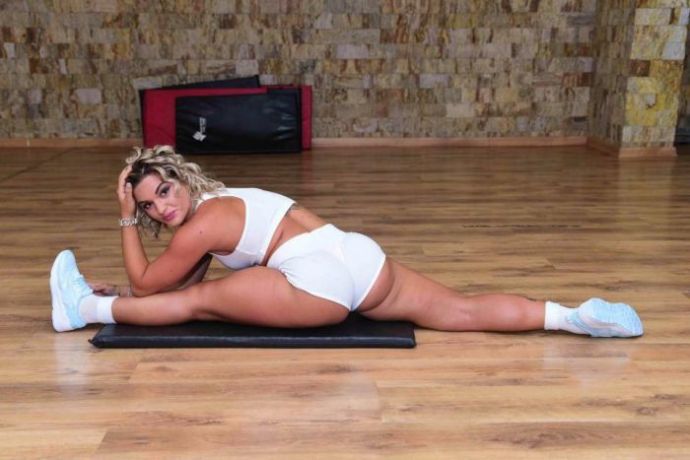 Финалистки конкурса «Мисс Бум-Бум-2017» на групповой тренировке