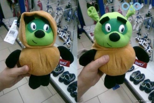 Приколы и маразмы в магазинах: странные и жуткие игрушки