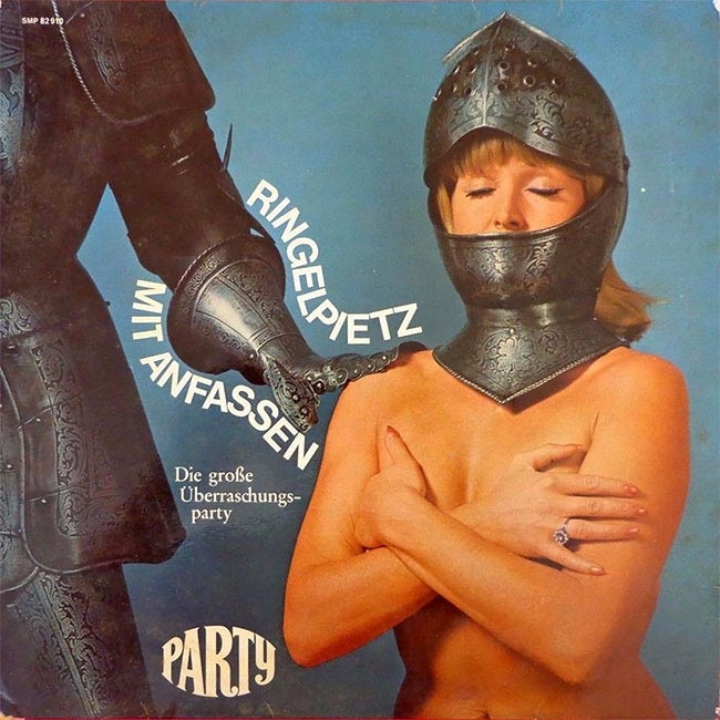 Хитро прикрытая нагота в винтажных плакатах, журнальных и книжных обложках