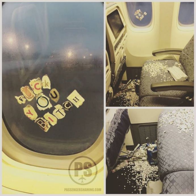 Уволенная стюардесса делится фотками мерзких пассажиров