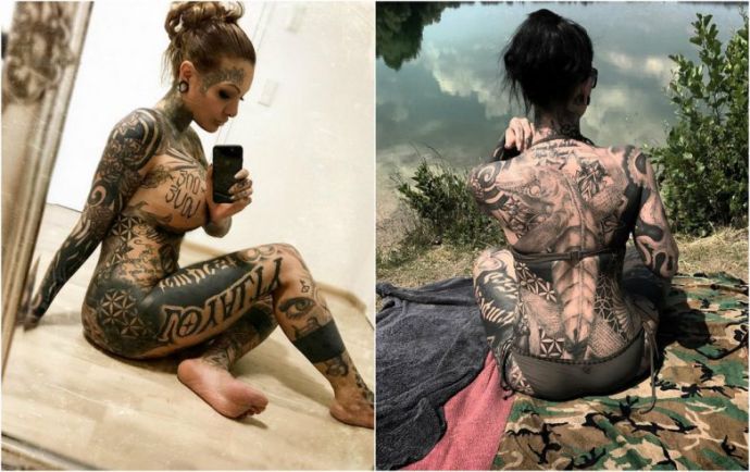 Расписная красотка одной дурёхи