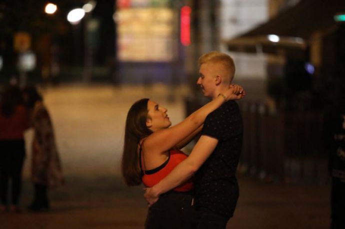 Британские первокурсники бурно отметили начало учебы