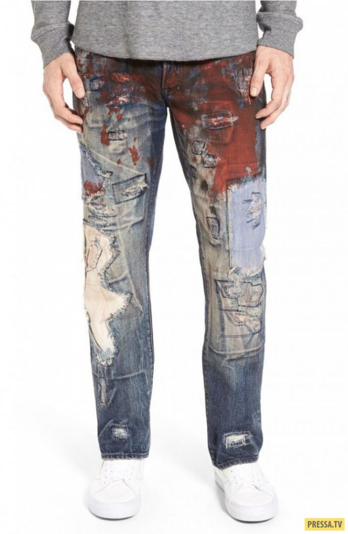 Последний писк: грязные и рваные брендовые вещи