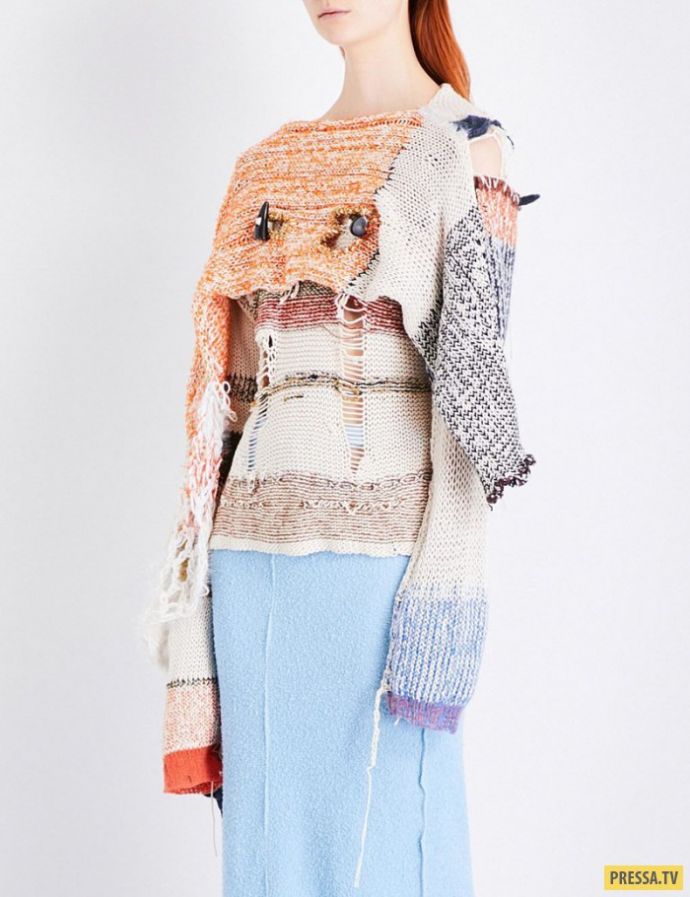 Последний писк: грязные и рваные брендовые вещи