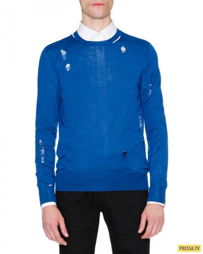 Последний писк: грязные и рваные брендовые вещи