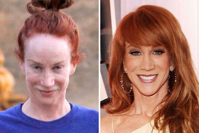 Звездные фотографии без макияжа