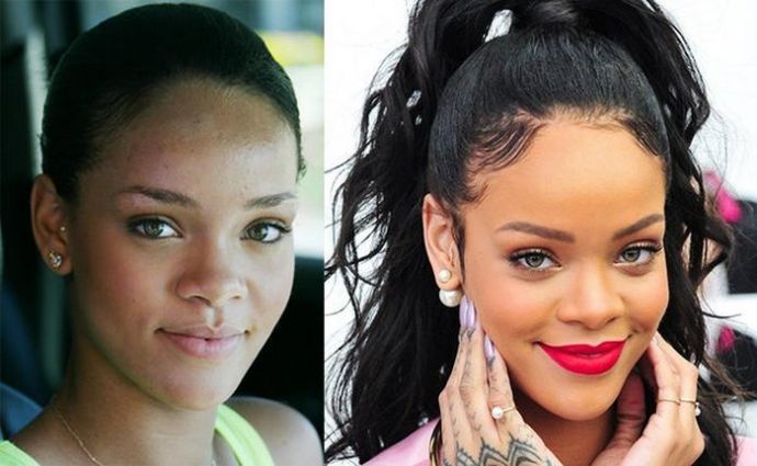 Звездные фотографии без макияжа