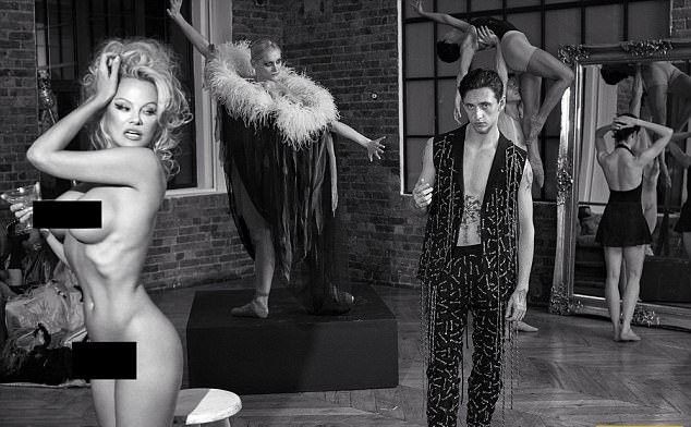 Памела Андерсон снялась обнаженной в эротической фотосессии