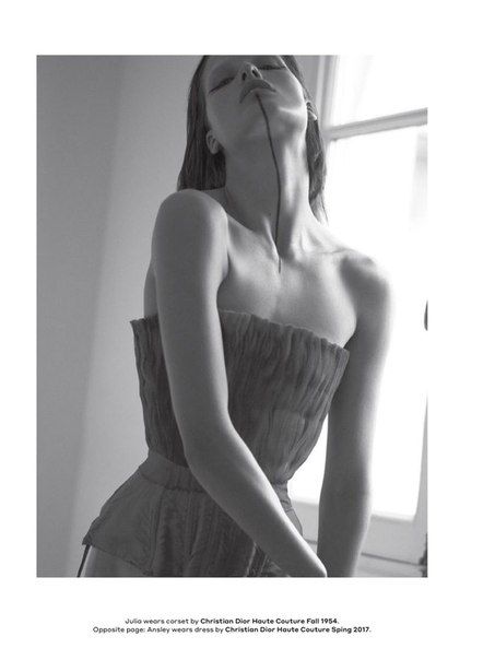 Джулия ван Ос в журнале Document - фото Mert + Marcus