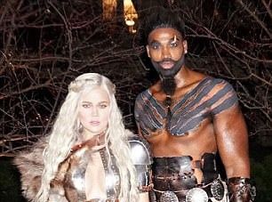 Хлое Кардашьян и Тристан Томпсон поразили поклонников крутыми костюмчиками на Хэллоуин