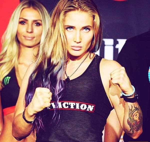 Женщина боец ММА из Рф Anastasia Yankova