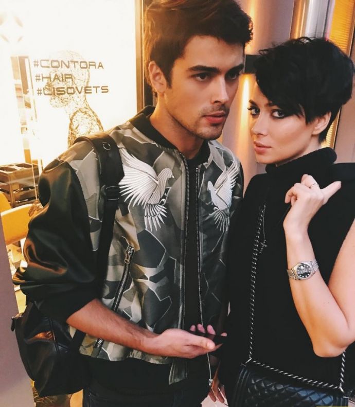 Настасья Самбурская вышла замуж в черном платьице – на этот раз все серьезно(3 фото + 2 видео)