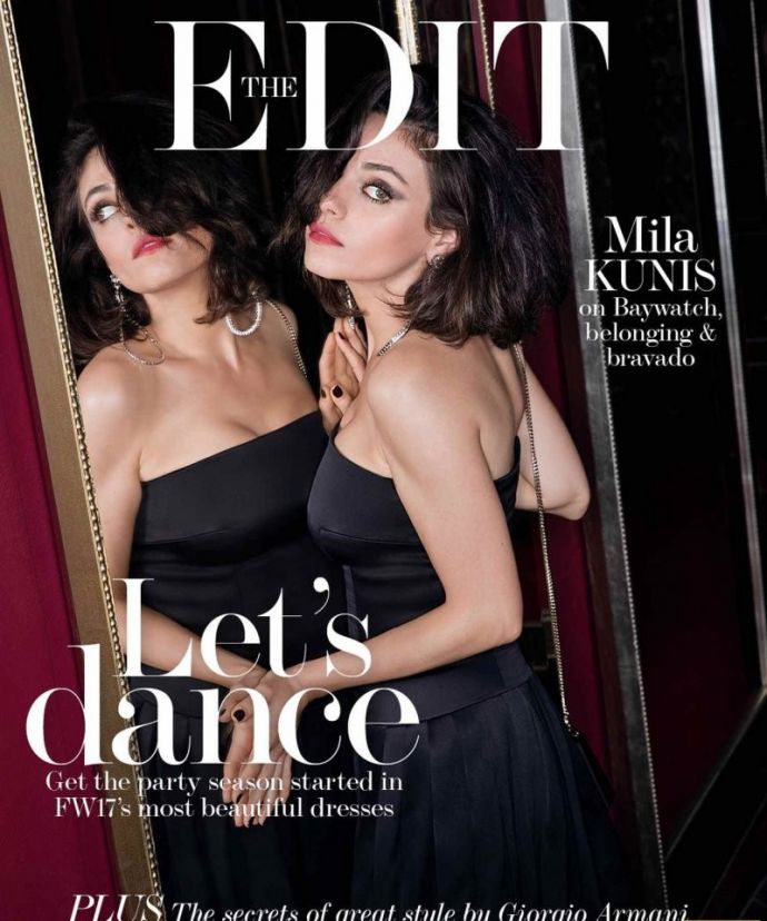 Приятна Кунис в журнальчике The Edit Magazine, ноябрь 2017