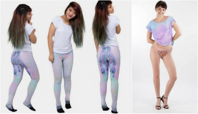 Новый модный тренд: леггинсы с хвостом единорога