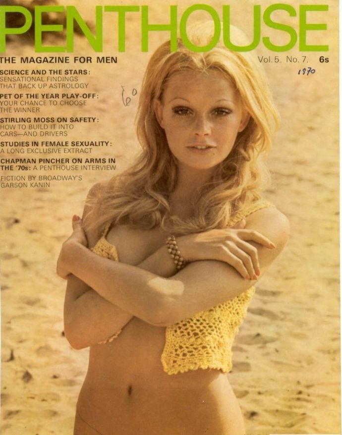 Фото из глянцевого журнала PENTHOUSE 1970