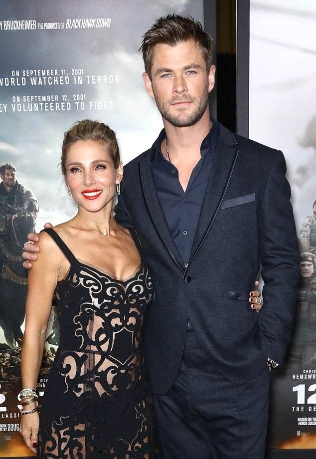 Супруга Криса Хемсворта Эльза Патаки сразила наповал дерзким "голым" платьем