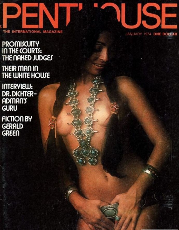 Модель из журнала PENTHOUSE за 1974 год
