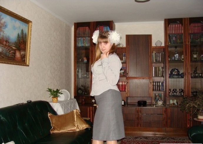 Молодая толстая жена с пышными формами