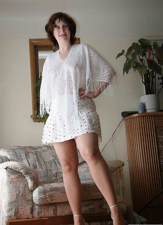 50-летняя матура в чулках