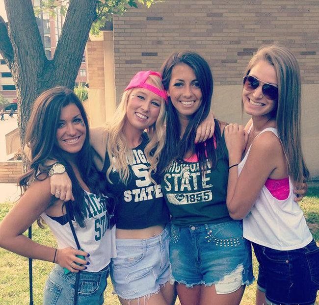 Американские студентки