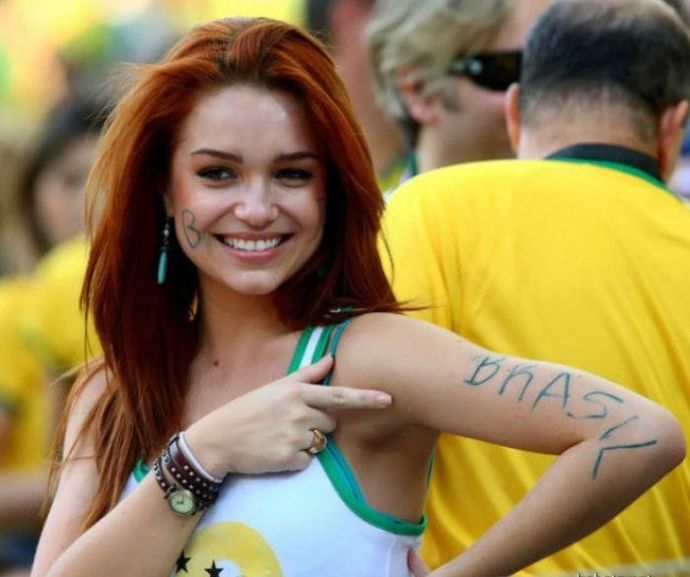 Девушки Кубка мира в Бразилии