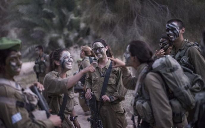 Храбрые вояки израильской армии