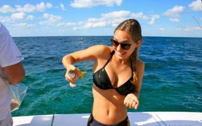 Женская рыбалка - это забавно!