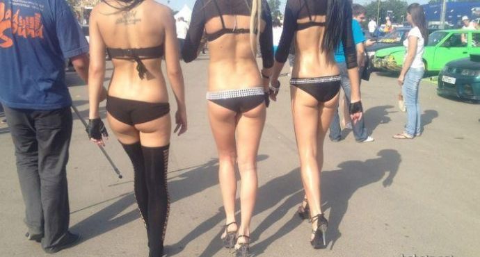 Потные летние девушки ✅ милые засветы