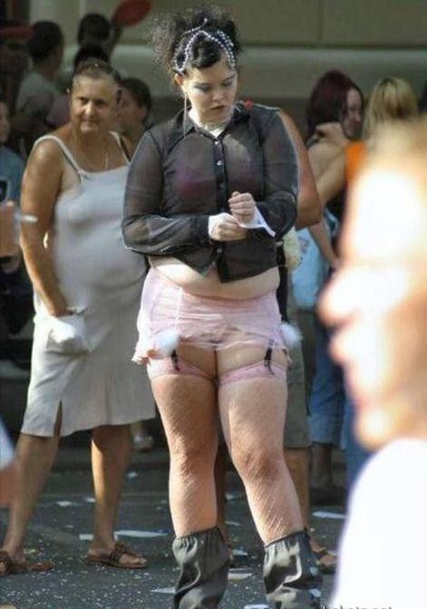 Ну очень колхозный гламур ☢