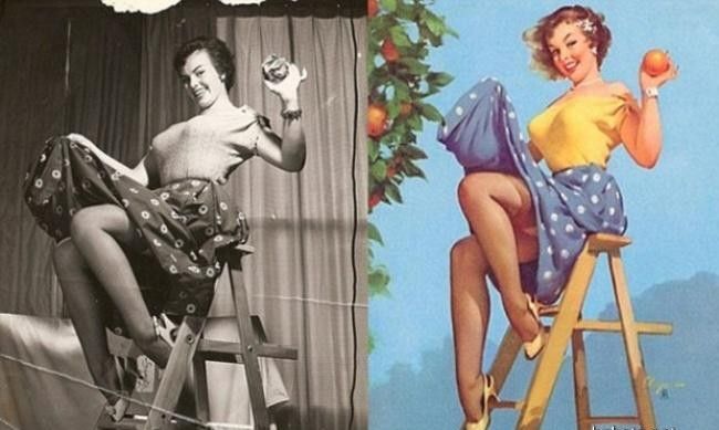 Как выглядели девушки с плакатов Pin-Up в реальности