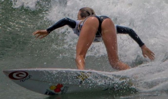 Алана Бланшар любит воду ✅