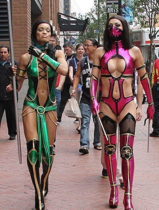 Косплей Мортал Комбат от симпатичных девчат ✅