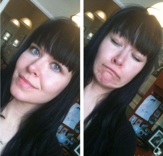 Из привлекательных в уродливые дамочек