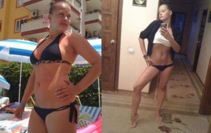 Девушки, которые захотели похудеть