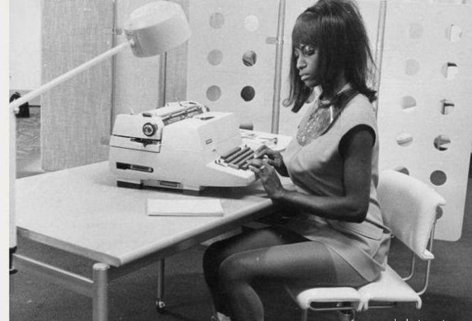 Секретарши 60-х годов 20 столетия