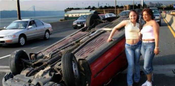 Разные смешные приколы с дамами