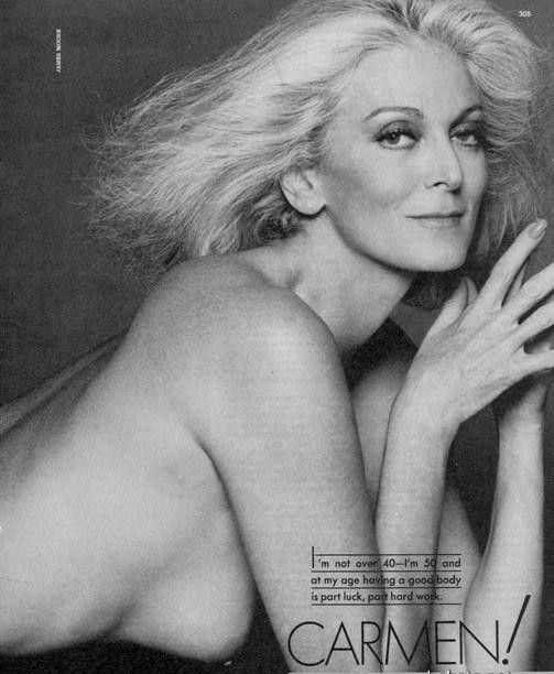 Carmen Dell'Orefays - самая древняя модель