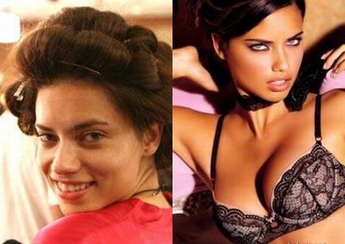 Как выглядят супермодели без грима