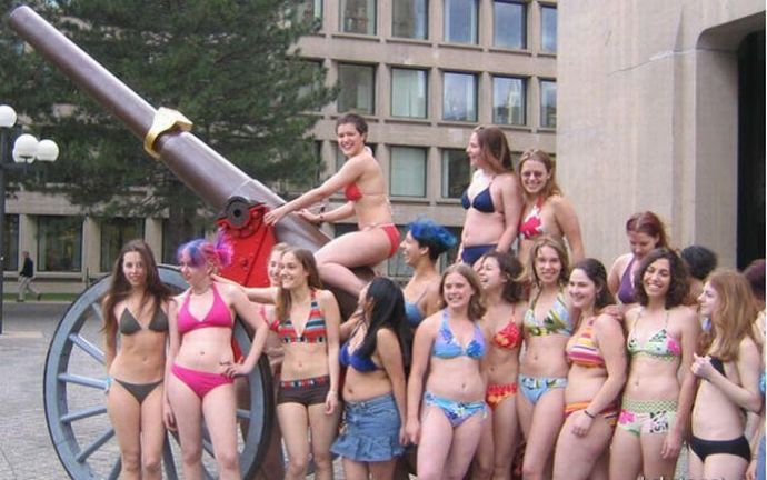 Простые американские бабы, не модели