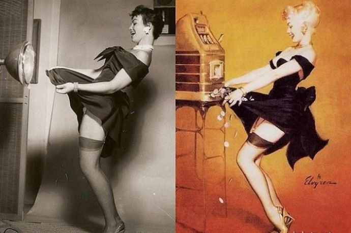 Сравнение Пин-ап девушек и настоящих