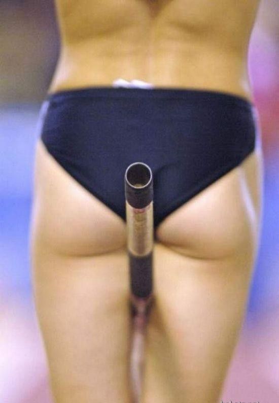 Голый спорт. Милые спортсменки на фото.