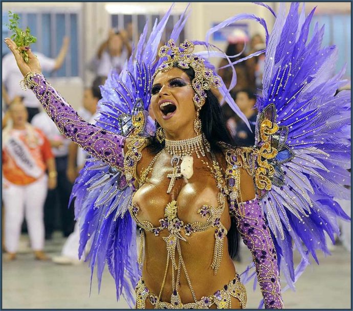 Бразильские женщины карнавал