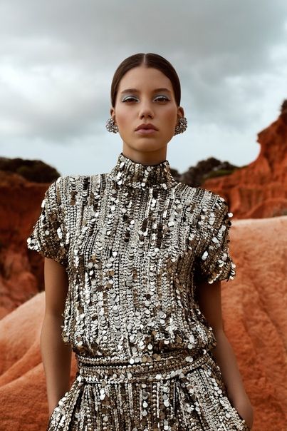 Alexandra Fabiancsics for Elle Serbia