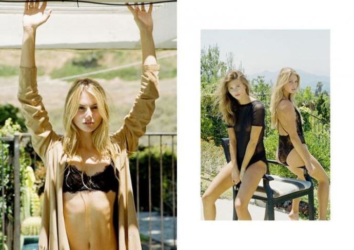 Модели из Америки Александра Моррис и Шелби Бэй