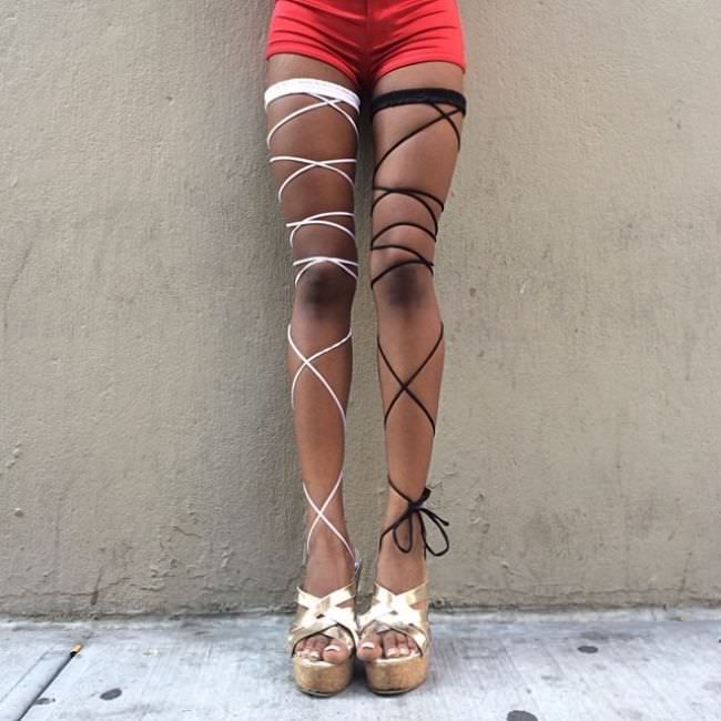 Женские ноги Нью-Йорка