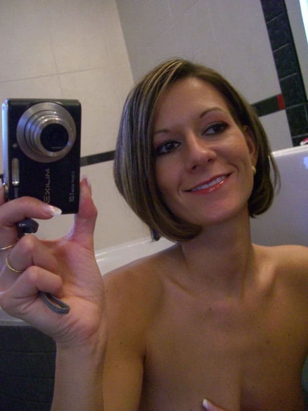 Селфи в леопардовом нижнем белье