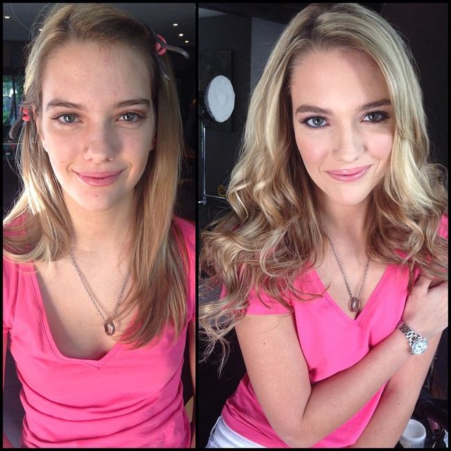 Порнозвезды до и во время съемки ✅ 23 фото