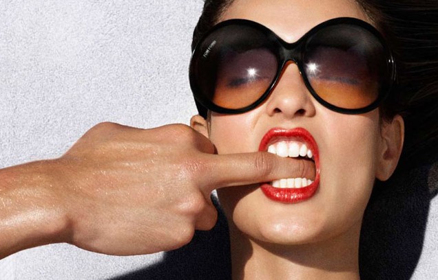 Гламурная фотосессия от страстных моделей