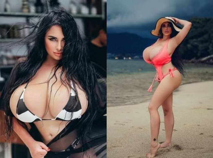 Настя Бертье и 11 размер груди